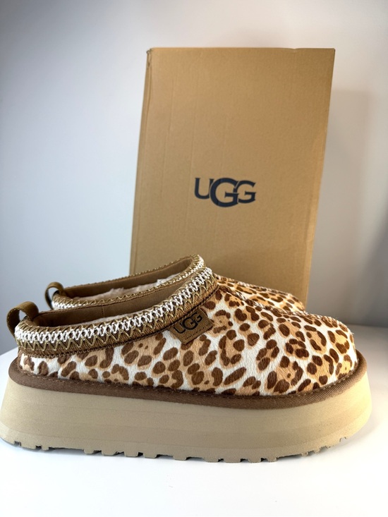 UGG Shoes - UGG Tazz Plains Leopard Print Slippers Felicity Leopard Jasmine Size 8 / 10 NEW